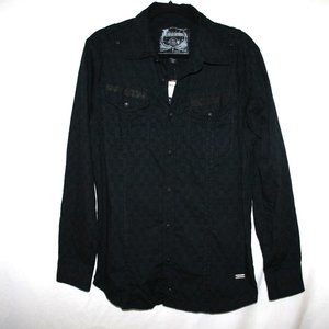 *New* THE BUCKLE BLACK LABEL Textured Slim Fit Large